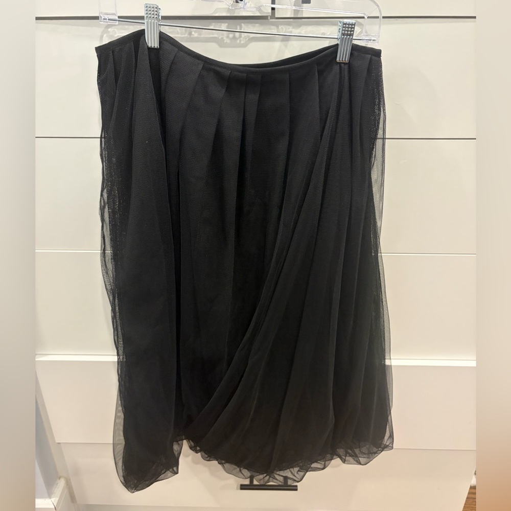 Chic Black A-Line Women's Skirt